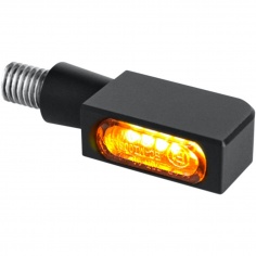 Micro-clignotants av/ar noir à LEDs par Heinz Bikes