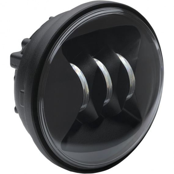 Phares anti-brouillard à LED 11,4cm L6045 Noir par JW Speaker