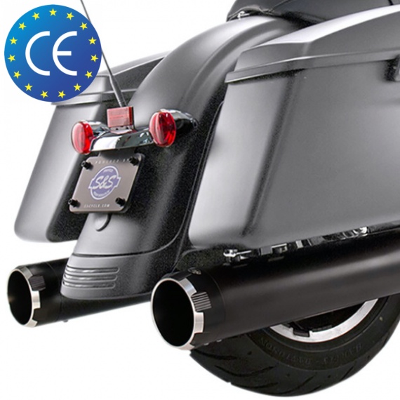 Touring Silencieux MK45® Euro 4 Black par S&S Cycle®