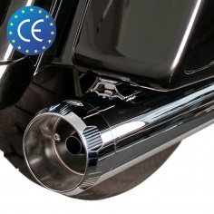 Touring Silencieux MK45® Euro 4 Chrome par S&S Cycle®