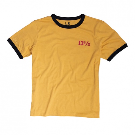 T-shirt Yellow Ringer by 13 1/2 Magazine®