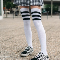 Chaussettes mi-cuisse Old School by American Socks®