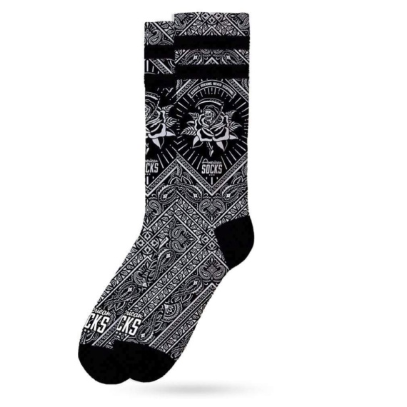 chaussettes-american-socks-bandana-black-1