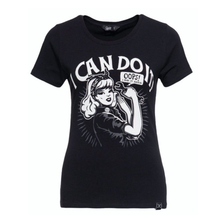 t-shirt-queen-keosin-i-can-do-it-noir-2