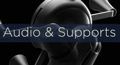 Audio, Com, Antivols & Supports